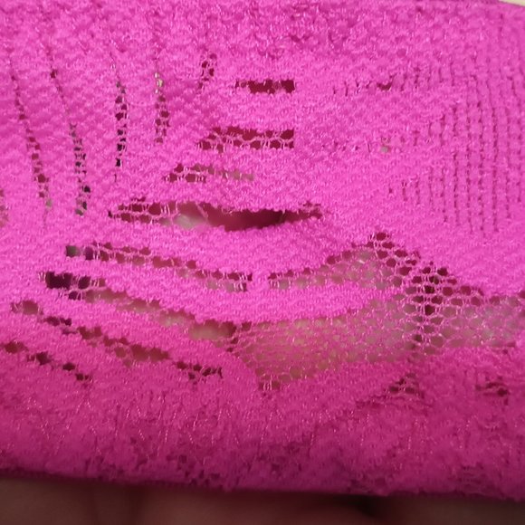 GUC ~ Victoria Secret PINK Lined & Padded Lacey Push-Up Bra (Size: 32A) - Picture 6 of 8